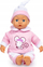 Lodër gocë e vogël interaktive Bayer Design Pink Mouse, 14\", me gjojna, rozë