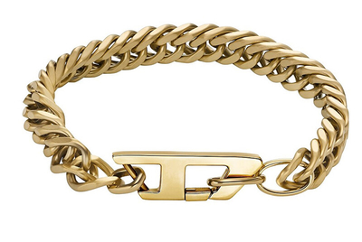 Byzylyk dore Diesel DX1511710, unisex, i artë