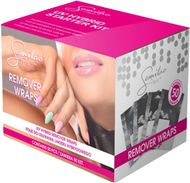 Fletëza alumini për heqje manikyri Semilac Removing Wraps, 50 copë