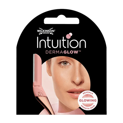 Koka zëvendësuese për heqësin e qimeve të fytyrës Intuition DermaGlow, 3 copë