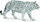 Figurë lodër Collecta White Tiger 004-88790, tigër i bardhë