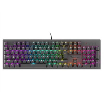 Tastierë lojrash Genesis THOR 303, Outemu Red, RGB LED, US, e zezë