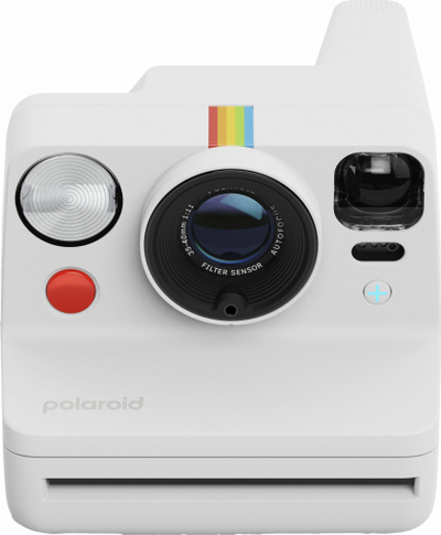 Kамера instant Polaroid Now Plus Gen3, автофокус, поврзување со апликација, бела