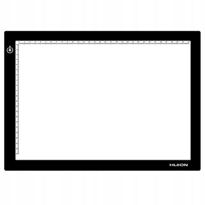 Panel ndriçues për vizatim Huion L4S, A4, USB, LED, i zi