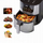 Fritezë me ajër Linbox Oil-free, 4.5L, 1400W, inox e zezë