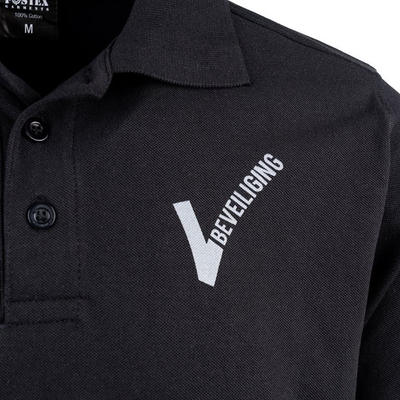 Bluzë Polo Fostex Garments Polo beveiliging V-logo