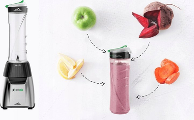 Shishe sportive ETA Bottle ActivMix 010292000, 0.4L, Tritan, transparente