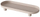 Tabaka dekorative Boltze Home MANON, metal, 10 cm, gri