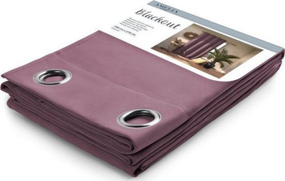 Perde AmeliaHome Mauve, 140 x 270 cm, ngjyrë vjollcë