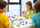 Set plasteline Hey Clay TM Toys Lopë, 5 kanaçe, shumëngjyrëshe