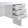 Tavolinë Ensley 3 sirtarë 120×60×76 cm (HM2029.05)