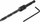 Freza me pilot dhe matës thellësie Awtools nr. 8, 2 mm