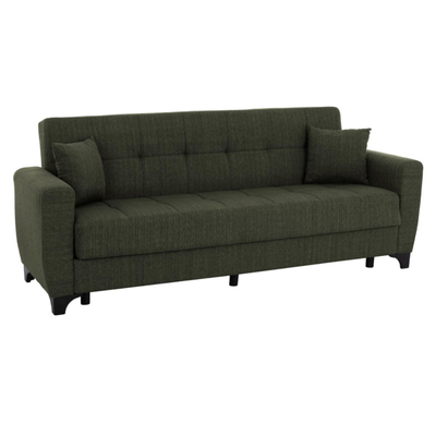 Divan-Shtrat 3 ulëse, shpinë e lartë, 215×84×88 cm HM3242.05,
