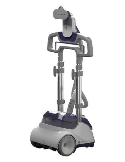 Парна машина за облека Singer Steamworks Pro 2.0, 1800W, со прилагодливи прачки, бела