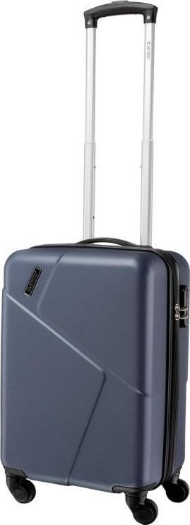 Рачен куфер Hi-Tec Porto 35, 35L, 4 тркала, темно сив