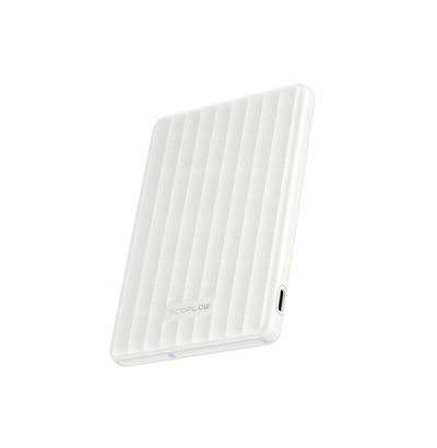 Power bank EcoFlow RAPID Mag 5K, magnetik, karikim wireless, i bardhë