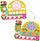 Set vizatimi Djeco Neat But Fun, me shabllone, 3‑6 vjeç, shumëngjyrësh