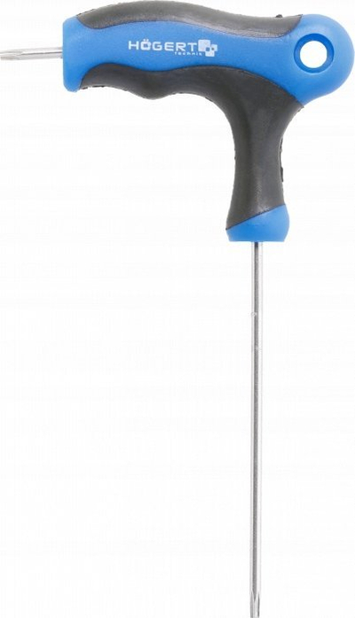 Çelës Torx Hogert Technik HT1W867, T8, 75mm, çelik veglash