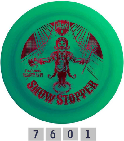 Disk golf DISCMANIA S-Line FD Show Stopper, Ella Hansen, jeshil