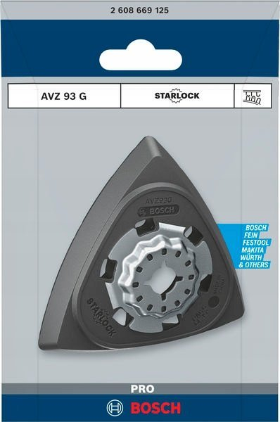 Plakë gërryese Bosch PRO AVZ 93 G, 93mm, aksesor profesional multitool
