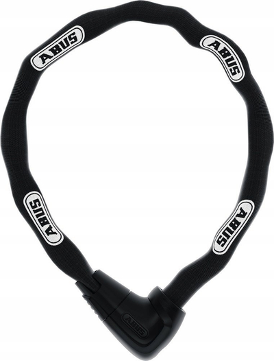 Zinxhir sigurie Abus Steel O Chain 9809K, 170 cm, 9 mm, i zi