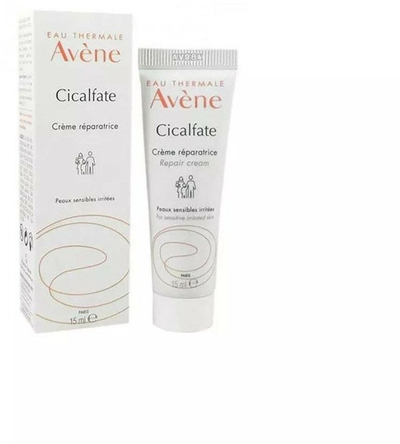 Krem rigjenerues Avene Cicalfate+, 15ml, për lëkurë t’iritume, i bardhë