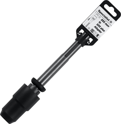 Adapter shpuese Specialist SDS Max në SDS Plus, metalik, i zi