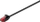 Мрежен кабел Wentronic Goobay CAT 6 Slim, 1 m, UTP, црн
