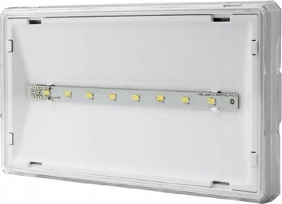Dritë emergjence AWEX EXIT M LED, 1W, 1 orë, e bardhë