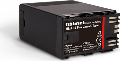 Батерија за камера Hahnel HL-A65 Pro, литиум-јонска, 14.4V 6800mAh, црна
