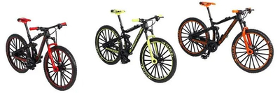 Biçikletë lodër Sombo Mountain Bike, metal die-cast, model malor, shumëngjyrëshe