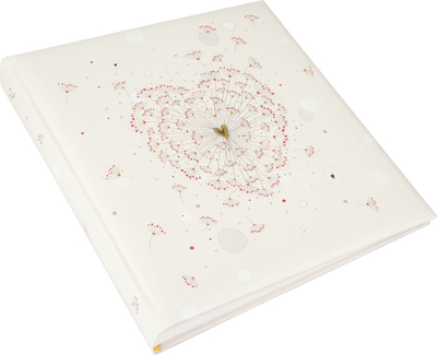 Album fotografish Goldbuch Golden Heart, 30x31 cm, 60 faqe, krem