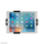 Mbajtëse muri për tablet Neomounts WL15-625BL1, universal, e zezë