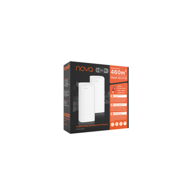 Sistem mesh WiFi Tenda Nova EX12, WiFi 6, 2 pack, i bardhë