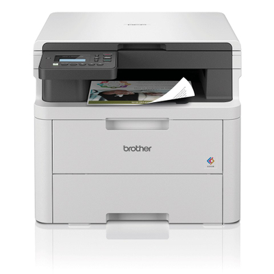 Мултифункционален печатач со ласер во боја Brother DCP-L3520CDW, WiFi, бел