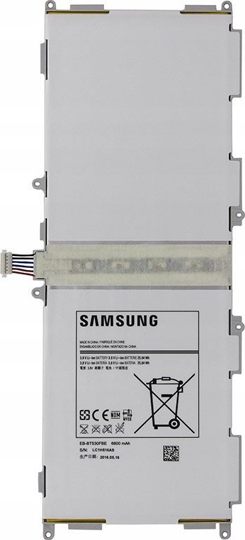 Bateri tablet Samsung EB-BT530FBE, Galaxy Tab 4 10.1, litium-jon, e bardhë