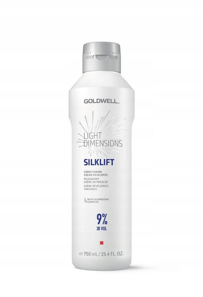 Balsam flokësh Goldwell Light Dimensions Silklift Cream 9% 30 Vol, 750ml