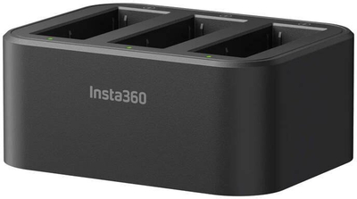 Karikues i shpejtë Insta360 Ace Pro / Ace Pro 2 Fast Charge Hub, për bateri kamere, i zi