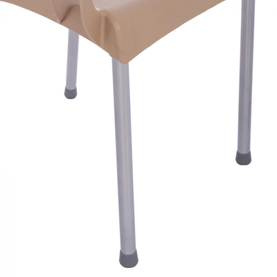 Karrige polipropileni e ricikluar Karek 59.5×59×81 cm (HM5592.12), bezhë