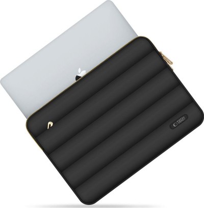 Futrollë laptopi Tech-Protect Puffy, 15-16", rezistente, e zezë