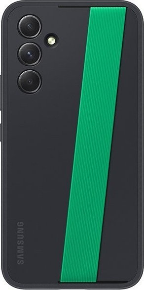 Këllëf telefoni Samsung Strap Case Galaxy A54 5G, TPU PC, i zi