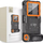 Футрола за нуркање Tech-Protect Case Housing IPX8, универзална 4.7-6.7\", црно-портокалова