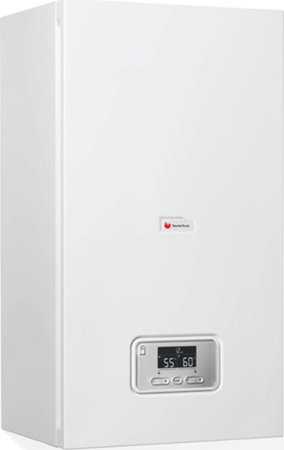 Bojler elektrik për ngrohje me bojler Saunier Duval Renova Electric 18 KE 14 PL, 18kW, i bardhë