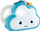 Lodër interaktive Chicco Baby Senses Weathy the Cloud, me drita edhe tinguj, shumëngjyrëshe