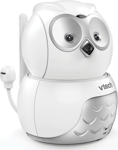 Monitor bebi VTech BM5550, ekran 5", kamerë që rrotullohet, i bardhë