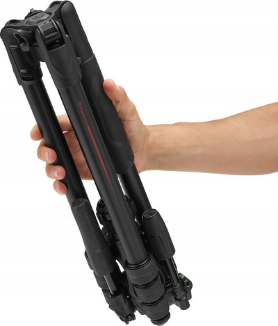 Trekëmbësh Manfrotto Befree GT PRO, alumin, 3-way, i zi