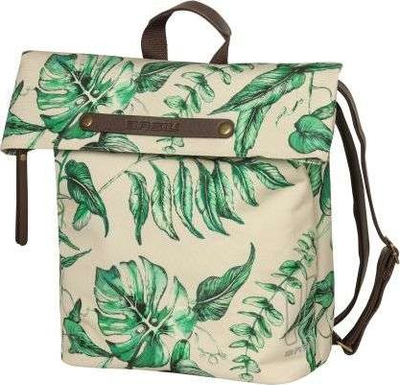 Çantë shpine për biçikletë Basil Ever-Green Daypack, 14-19L, material PET i ricikluar, bezhë Sandshell