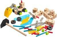 Игра за конструирање Totum Construxions 025288, од дрво, 3+, многуобојна