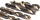 Set tapa shpimi SilverTools S11533, HSS, M3 M10, 6 copë