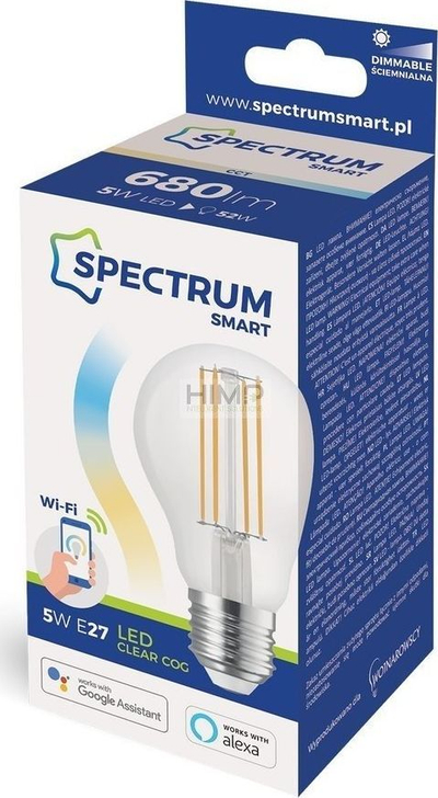 Poç elektrik LED Spectrum GLS 5W E-27, 5W